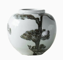 Hand-Painted Jingdezhen Jar