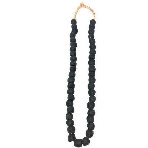 African Black Beaded Necklace - Small - Anecdote