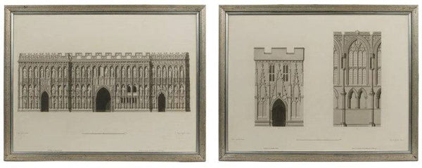 Architectural Engravings - St. Stephen's Chapel. Antique - Anecdote