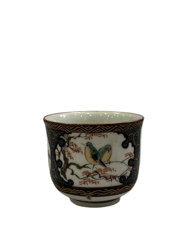 Asian Small Handleless Tea Cup, Vintage - Anecdote