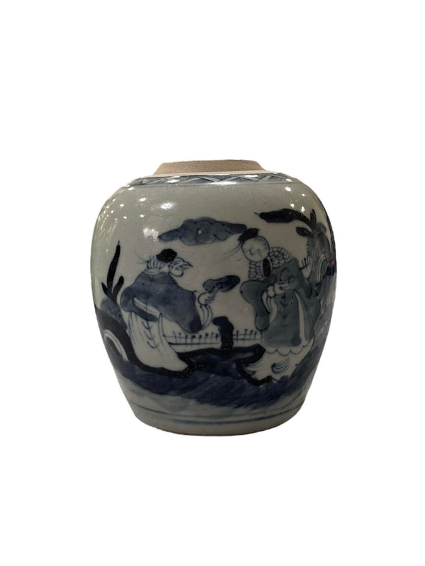 Blue and White Ginger Jar (small) - Anecdote