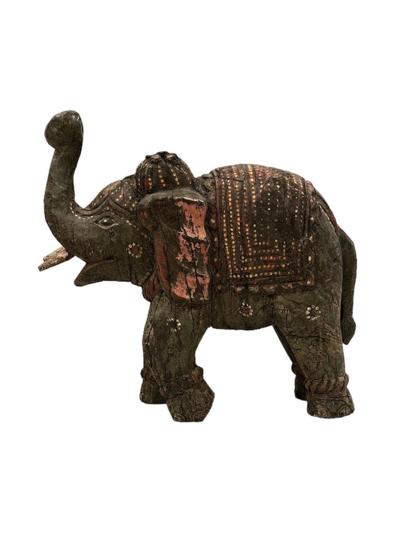 Carved Elephant From India - Anecdote