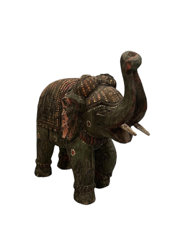 Carved Elephant From India - Anecdote