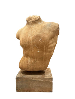 Carved Marble Torso - Anecdote