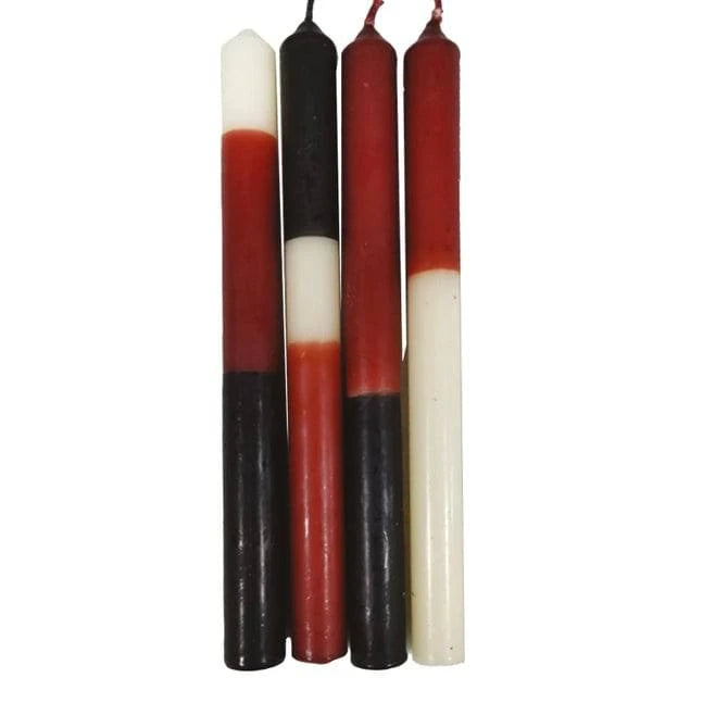 Color Blocked French Tapers, Set of 4 - Anecdote