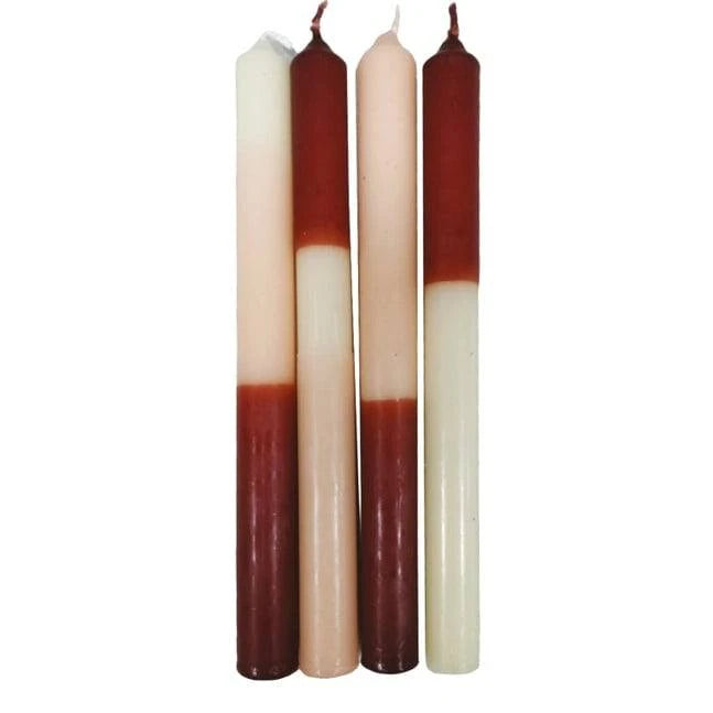 Color Blocked French Tapers, Set of 4 - Anecdote