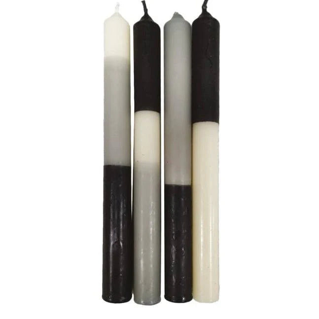 Color Blocked French Tapers, Set of 4 - Anecdote