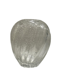 Glass Wave Vase, Vintage - Anecdote