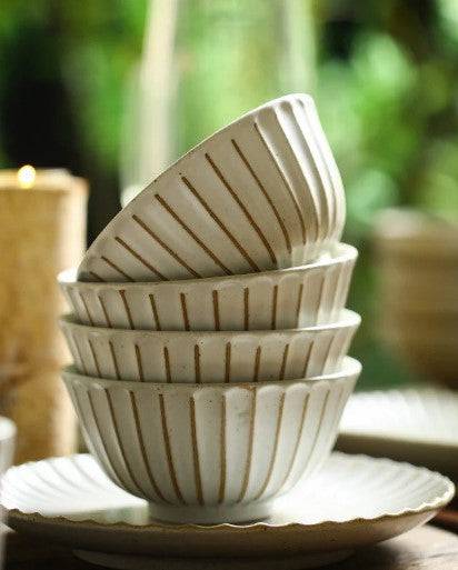 Handmade Ceramic Japanese Style Bowl - Anecdote