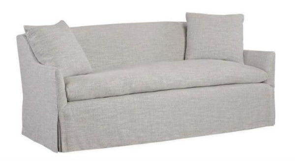 Lydia Slipcovered Apartment Sofa - Anecdote