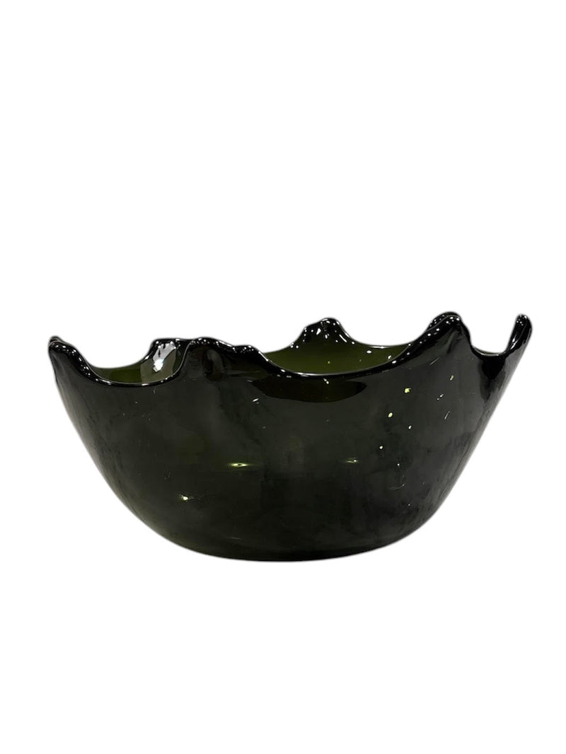 Paoline Green Glass Bowl - Anecdote