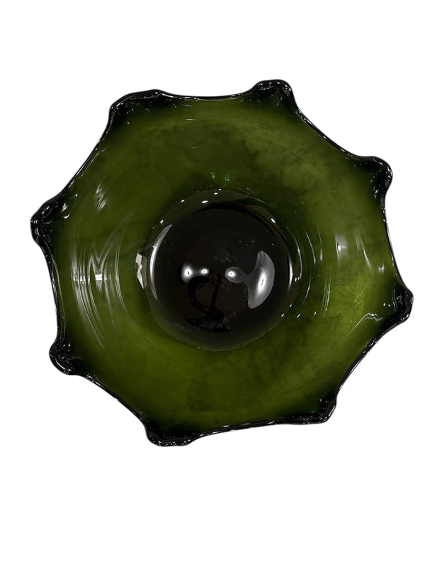 Paoline Green Glass Bowl - Anecdote