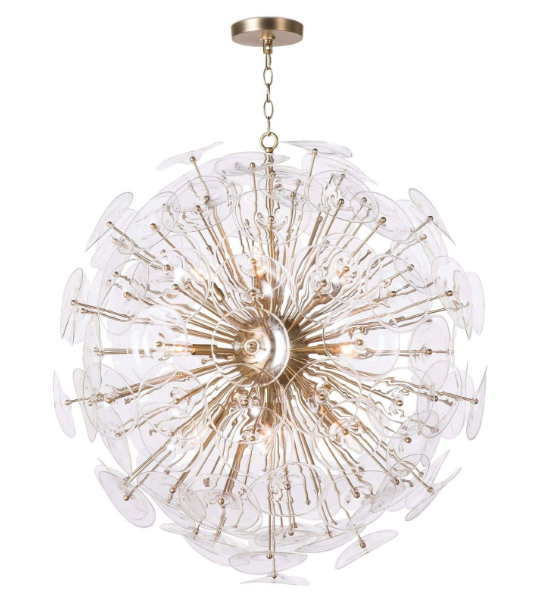 Poppy Glass Chandelier (Large) - Anecdote