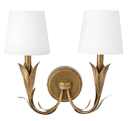 River Reed Sconce Double - Anecdote