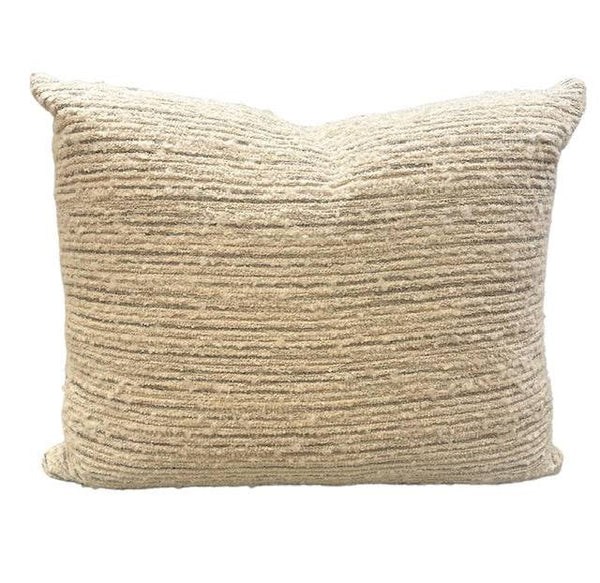 Rockport Natural Throw Pillow - Anecdote