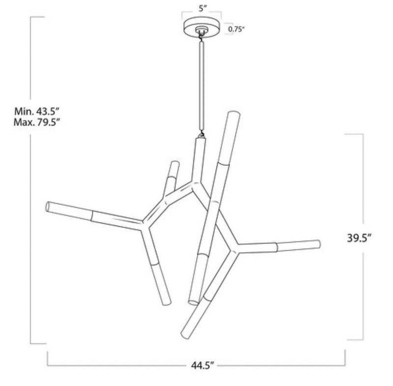 Traveler Chandelier (Small) - Anecdote