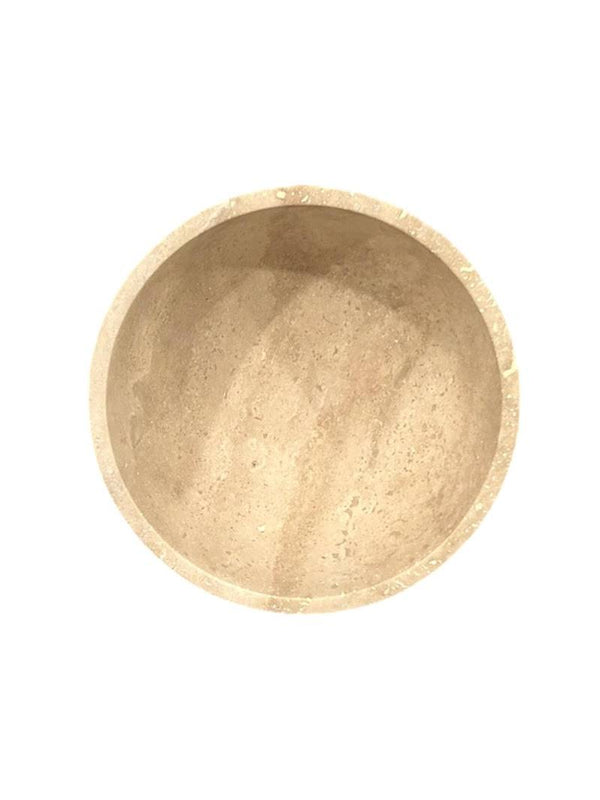 Travertine Pedestal Bowl - Anecdote