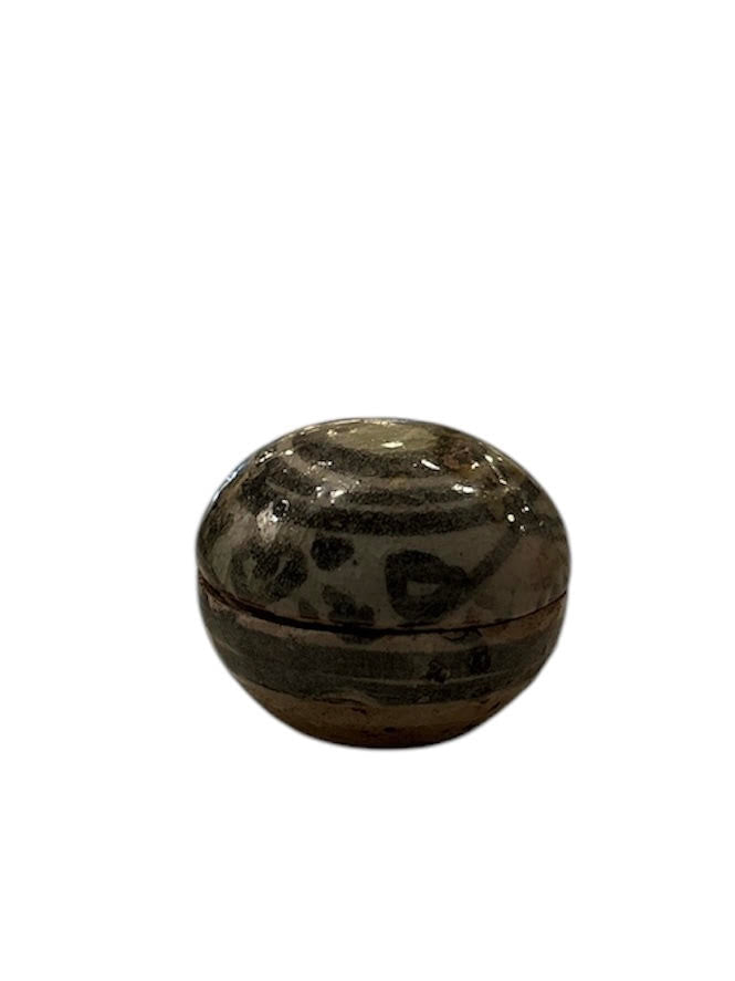 Chinese Ming Style Miniature Jar with Lid