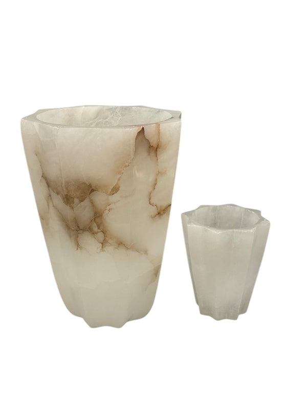 Alabaster Votive Cup