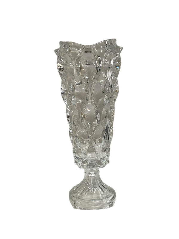 Tall Crystal Vase