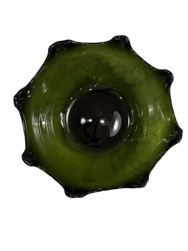 Paoline Green Glass Bowl