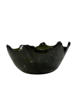 Paoline Green Glass Bowl