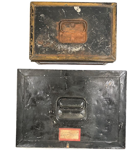 Vintage Bank Boxes - Large