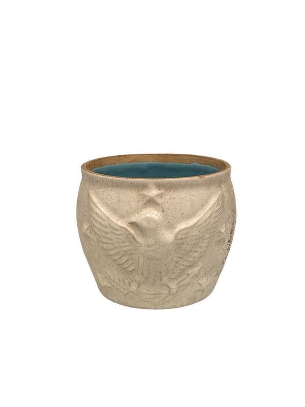 Cermaic Pottery with Eagle