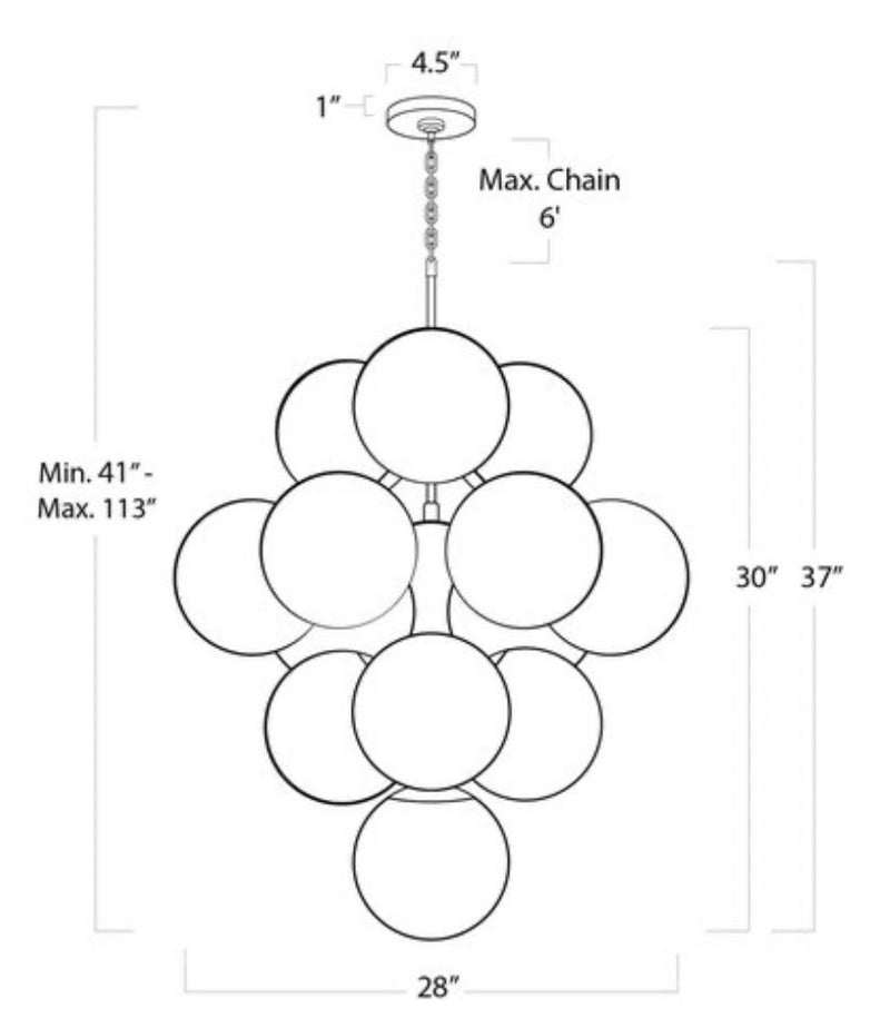 La Dame Chandelier