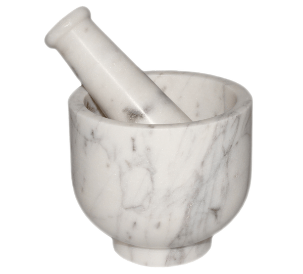 White Marble Mortar and Pestle - Anecdote