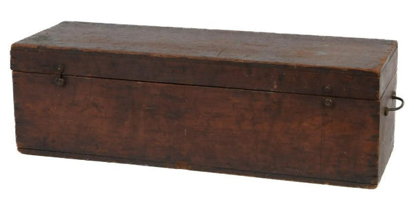 Wooden WWI Trunk, Antique - Anecdote