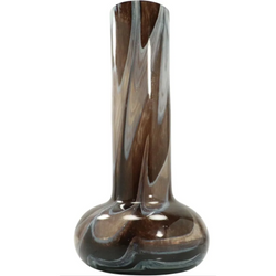 Mid-Century Modern Art Glass Marbleized Vase