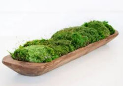 Moss Filled Dough Bowl