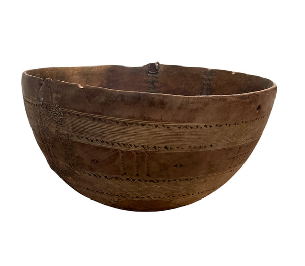 African Tuareg Tribal Hand Carved Bowls