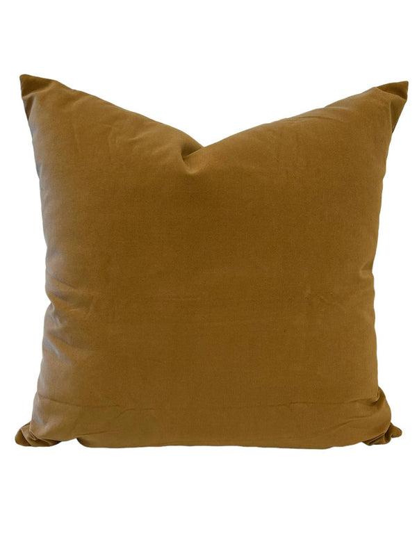 Camel Velvet Pillow - Anecdote