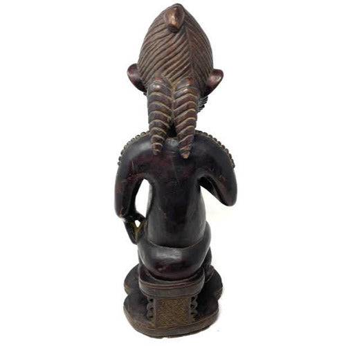 Carved African Statue of Tribal Man - Anecdote