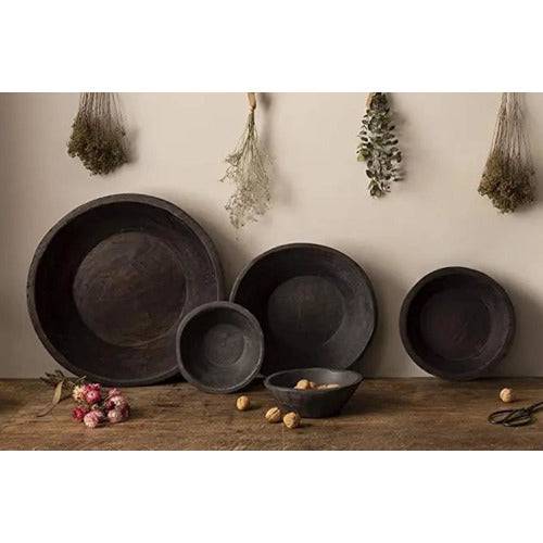 Found Dough Bowl - Black - Anecdote