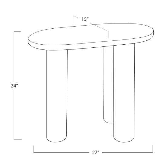 Gabrielle End Table - Anecdote