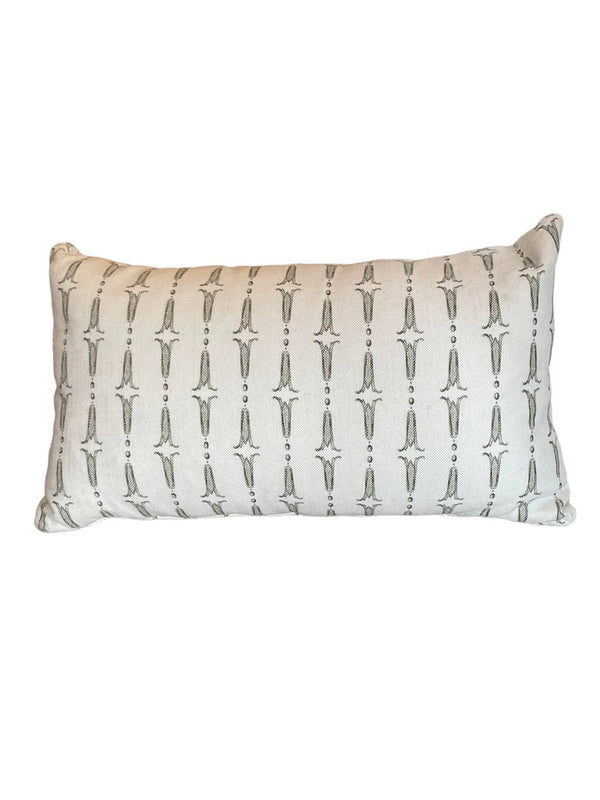 Gustav Meadow Lumbar Throw Pillow - Anecdote