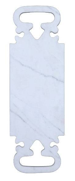 Lucca White Marble Cutting Board - Anecdote