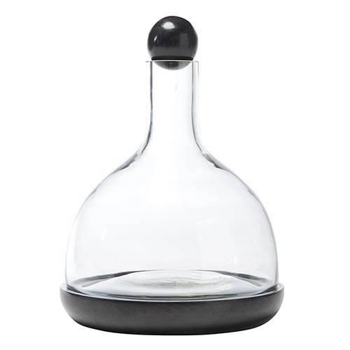 Marble and Glass Wine Carafe - Anecdote