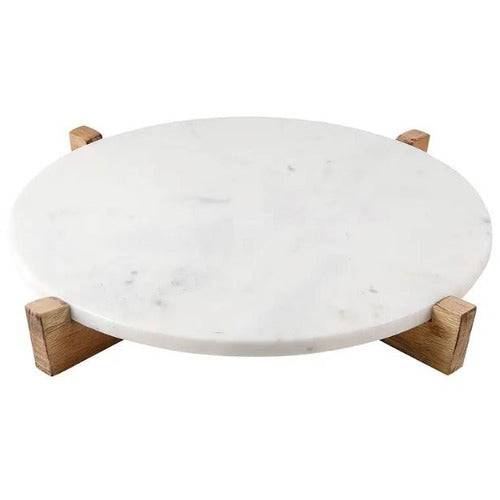 Marble and Mango Wood Tray - Anecdote