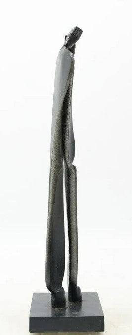 "Quiet Encounter" Steel Sculpture - Anecdote