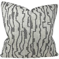 Quinton Ebony Throw Pillow - Anecdote