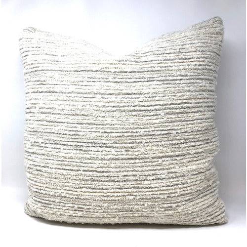 Rockport Natural Throw Pillow - Anecdote