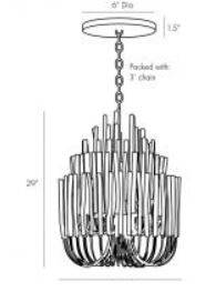 Small Tilda Chandelier - Anecdote