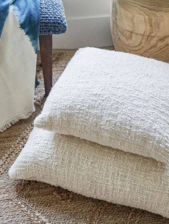 Soft Cozy White Pillow - Anecdote