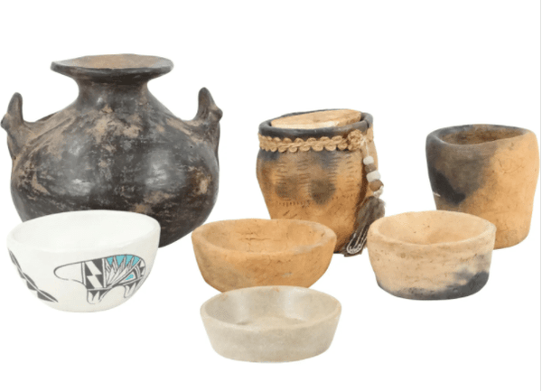 South American Pottery Bowls and Vessel - Anecdote