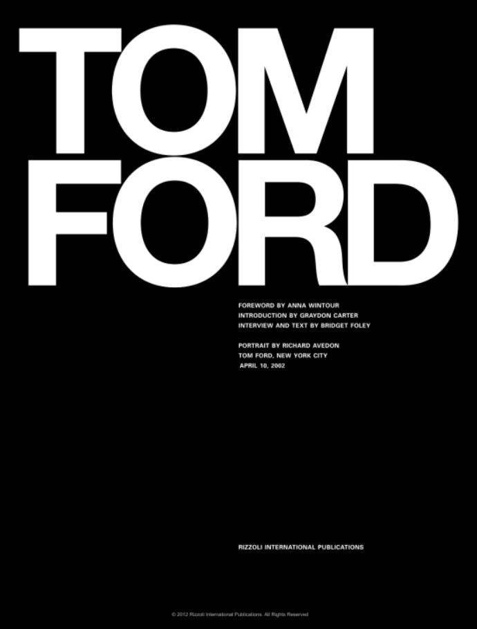 Tom Ford - Anecdote