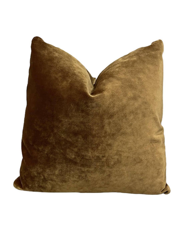 Tulum Gold Throw Pillow - Anecdote